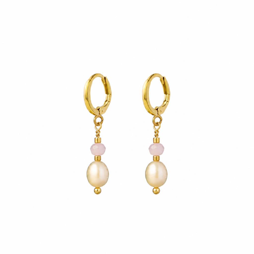 Eloise Pearl Hoops
