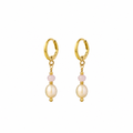 Eloise Pearl Hoops