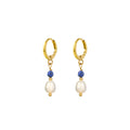 Elara Pearl Hoops