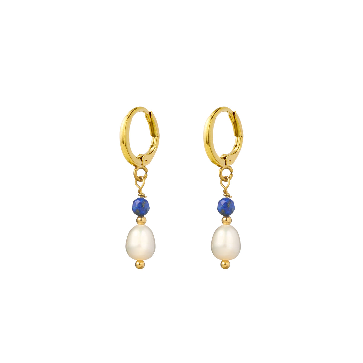 Elara Pearl Hoops