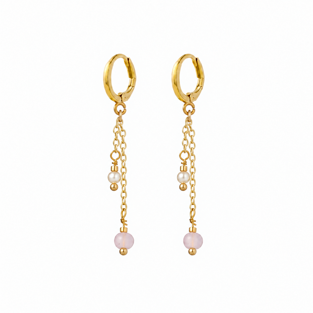 Rosé Drop Hoops