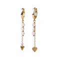 Sweetheart Drop Hoops