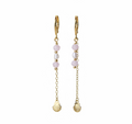 Serene Shell Drop Hoops