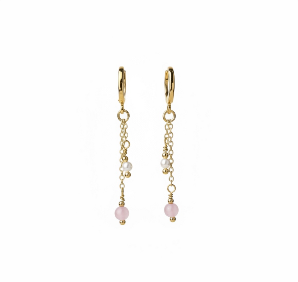 Rosé Drop Hoops