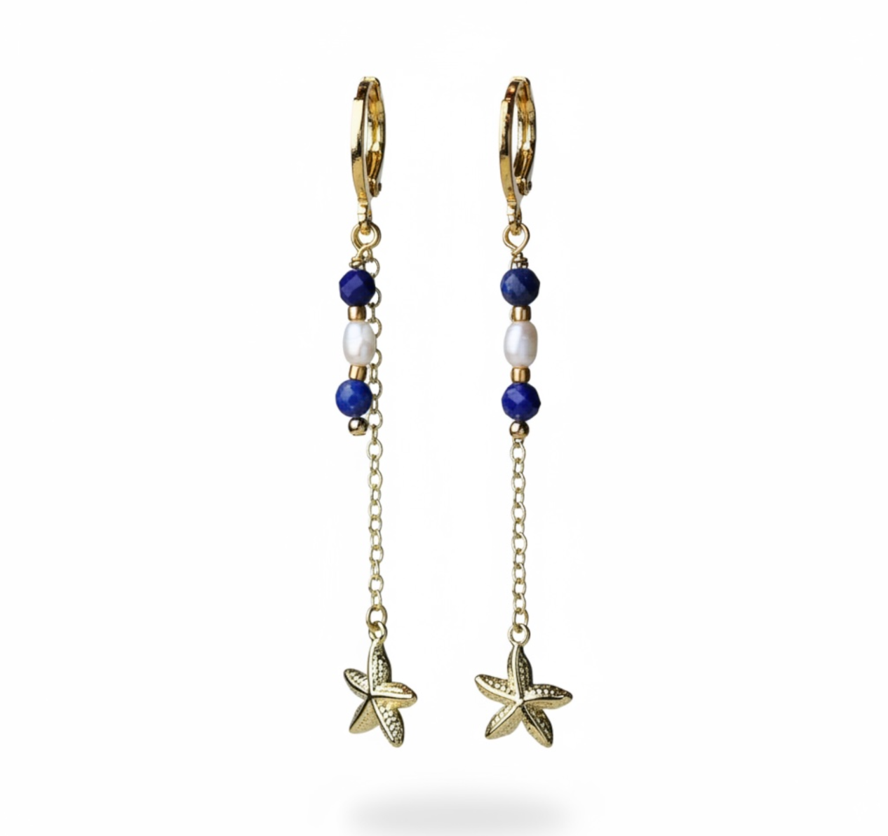 Starry Night Drop Hoops